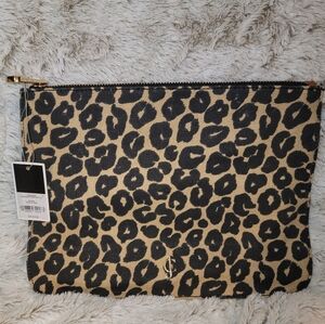 Juicy Couture NWT animal print makeup bag.